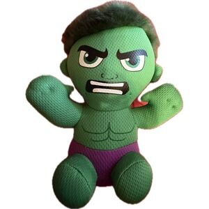 TY Beanie Babies: The Incredible Hulk - 6in. Stuffed/Plush Superhero - Marvel